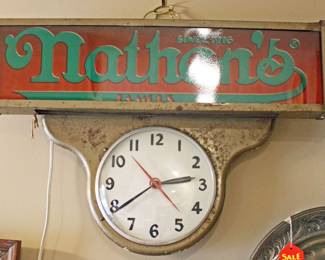 Working Advertising Clock