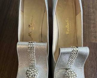 Silver 60s shoes