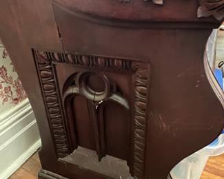 25. Vintage Carved Church Pew (84" x 22" x 39")