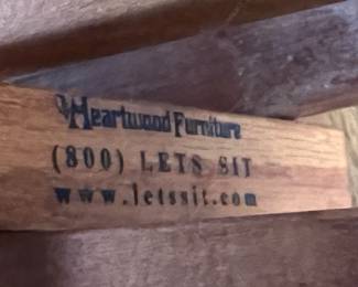 59. Pair of Heartwood Furniture Camp Chairs