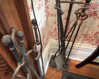 35. 5pc Fireplace Tool Set (28"h")
36. 3pc Fireplace Tool Set (24"h)