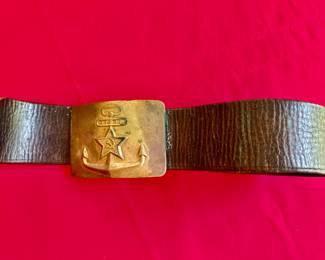 42. Original WWII Navy Russian Belt
