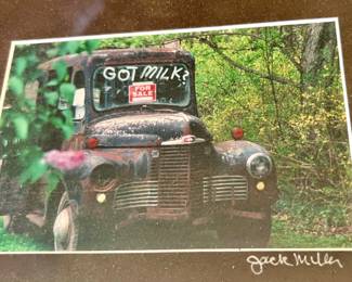 Signed Jack Miller Photograph