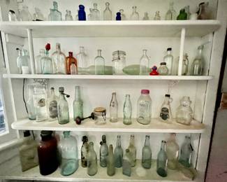 64. Collection of Vintage Bottles