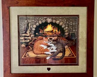 106. Signed Lithograph "All Pooped Out" by Charles Wysocki 495/6580 (38" x 34")