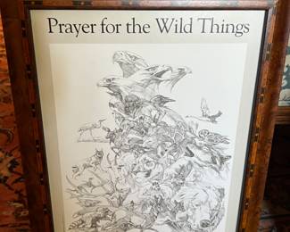 71. Framed Cheat Sheet for Prayer for the Wild Things