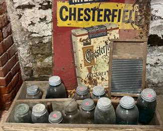 64. Collection of Vintage Bottles