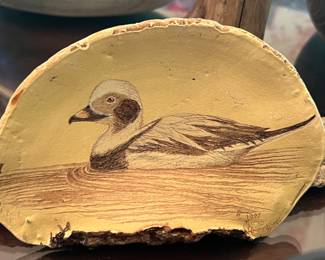 50d. Hand Painted Duck signed by Marie Heerkens, 1997