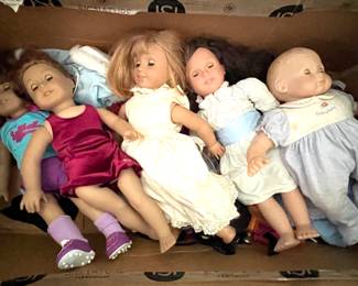 111. Collection of American Girl Dolls and Accessories