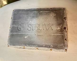 37. Signed Duck Decoy by G. Strunk