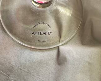 #36 - $75.00 - Glasses, hand crafted Artland