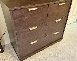#31 - $80.00 - 3 piece dresser and side table set, big dresser 35H x 40L x 20D side tables 21H x 18W x 16D
