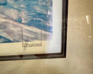 #46 - $50.00 - Saenger Theater print 861/1994 signed by Stickland