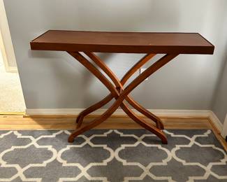 #27 - $180.00 - Folding entry table, 32H x 44L x 14W