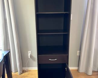 #2 - $120.00 EACH - Tall book shelves 72H x 20D x 21W (2 available) the tv console match if your TV is smaller then each bookcases goes on each side