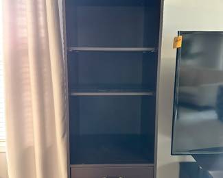 #2 - $120.00 EACH - Tall book shelves 72H x 20D x 21W (2 available) the tv console match if your TV is smaller then each bookcases goes on each side 