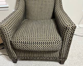#22 - $200.00 - Row furniture accent chair, 34H x 34D 28W