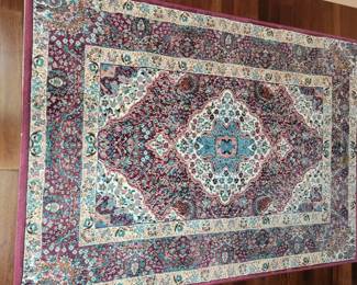 CLEPATRA 5'5" X 7'10" VERY CLEAN AREA RUG $50