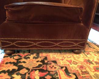 Blaine Collection by Bernhardt Velvet - High Wing Back $250 EACH
Construction: Sinuous Spring
Cushion: Luxe Down
Dimensions: 54" H x 30" W x 41- 1/2" D