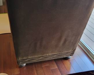 Blaine Collection by Bernhardt Velvet - High Wing Back $250 EACH
Construction: Sinuous Spring
Cushion: Luxe Down
Dimensions: 54" H x 30" W x 41- 1/2" D