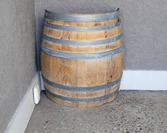1/2 WINE BARREL $50