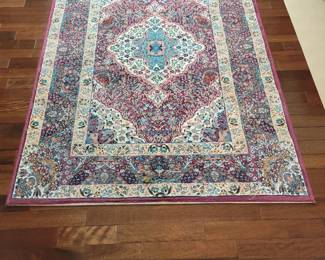 CLEPATRA 5'5" X 7'10" VERY CLEAN AREA RUG $50