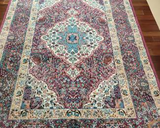 CLEPATRA 5'5" X 7'10" VERY CLEAN AREA RUG $50
