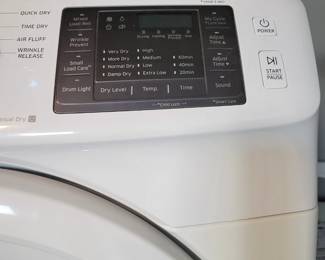 STACKABLE SAMSUNG WASHER AND DRYER VERY CLEAN $300 BOTH OR $150 EACH