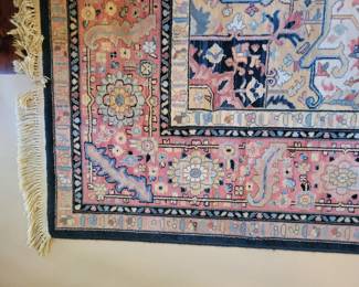 STUNNING KARASTAN NAVY HERIZ 10'X14' AREA RUG $800