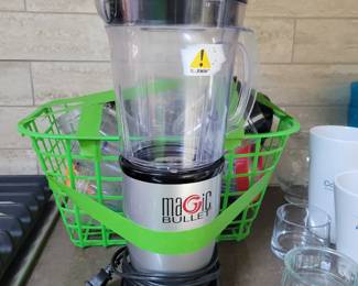 MAGIC BULLET WITH SEVERAL ATTACHMENTS $25