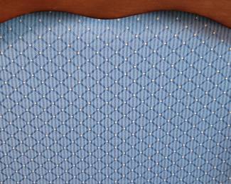 CALICO CORNERS CUSTOM FURNITURE - FRENCH PARLOR CHAIRS WITH ACCENT PILLOWS(THESE WERE CUSTOM ORDERED AND IN LIKE NEW CONDITION WITH GREAT COLORS) $100 EACH