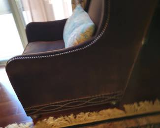 Blaine Collection by Bernhardt Velvet - High Wing Back $250 EACH
Construction: Sinuous Spring
Cushion: Luxe Down
Dimensions: 54" H x 30" W x 41- 1/2" D