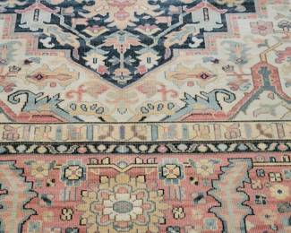 STUNNING KARASTAN NAVY HERIZ 10'X14' AREA RUG $800