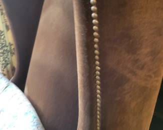 Blaine Collection by Bernhardt Velvet - High Wing Back $250 EACH
Construction: Sinuous Spring
Cushion: Luxe Down
Dimensions: 54" H x 30" W x 41- 1/2" D