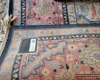 STUNNING KARASTAN NAVY HERIZ 10'X14' AREA RUG $800