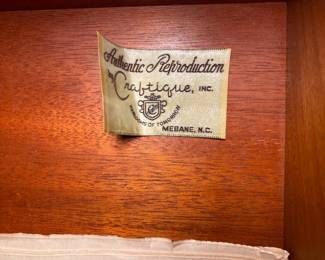 Craftique 4 drawer nightstand