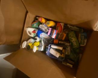 Cleaning supplies 