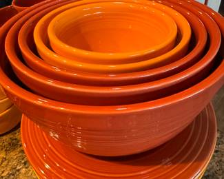 Fiesta Ware Mixing Bowl Set