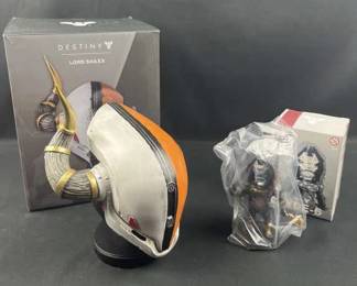 Destiny Lord Shaxx Replica Helmet in Box+Extra