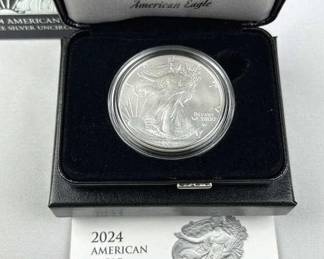 2024-W Uncirculated American Silver Eagle .999