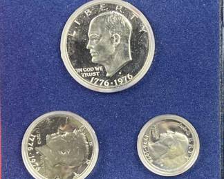 1976 Proof Silver Coin Set, Bicentennial USA