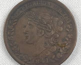 1841 Hard Times Token, USA