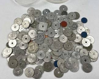 Vintage Collection of Sales Tax Tokens