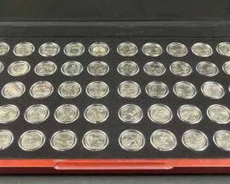 1999-2008 US State Quarters Set in Box, BU