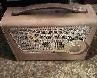 Vintage Philco transistor radio