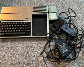 Vintage Texas Instruments Gaming Console