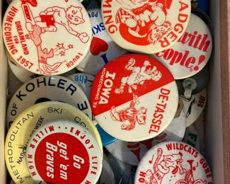 Vintage Push Pin Buttons