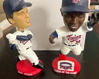 MN Twins Bobble Heads (Kent Hrbek and Kirby Puckett)