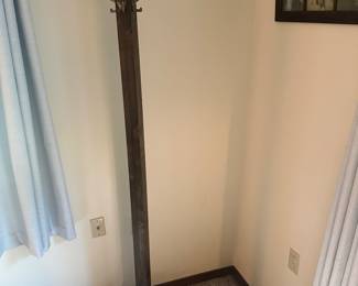 Antique coat rack