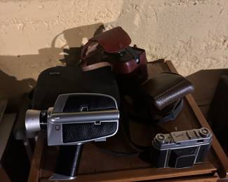 Vintage cameras